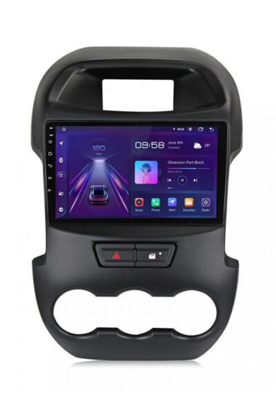 NAVI-ABC Navigație dedicată pentru Ford Ranger (2011-2016) - 9 inch, 1 GB RAM...