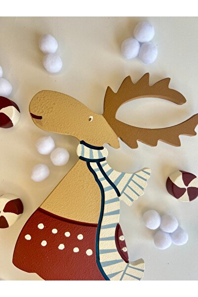 Gra Baby Accessories Wooden Toy Christmas Girl Deer