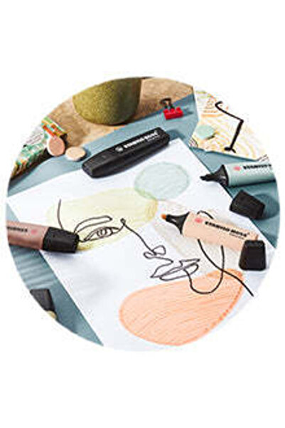 Stabilo Boss Original NatureCOLORS Highlighters, 6 colors (blister)