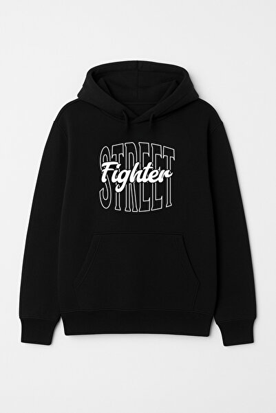 CALKARCOLLECTION سترة ستريت فايتر للجنسين بغطاء رأس (هودي)