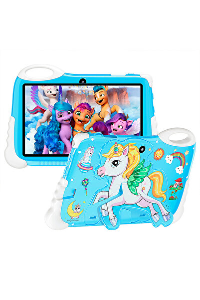 OEM Children's Tablet 7" Android 12, 16 GB ROM, 2 GB RAM, 6000 mAh, SIM-free, EVA, Blue