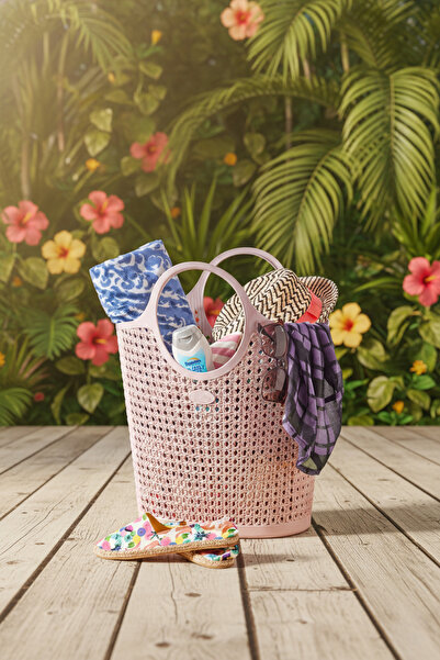 Milenay Silicone Flexible Multi-Purpose Basket, Bag Organizer, Suitable for Indoor and Outdoor Use