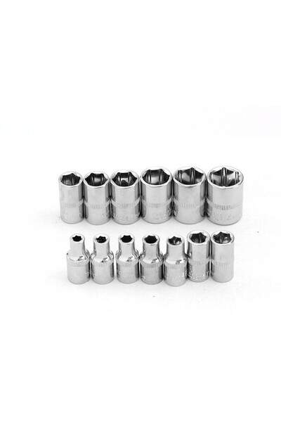 Flippy 53-Piece Socket Set, Ratchet, Screwdriver, Hex & Extension, Green Case