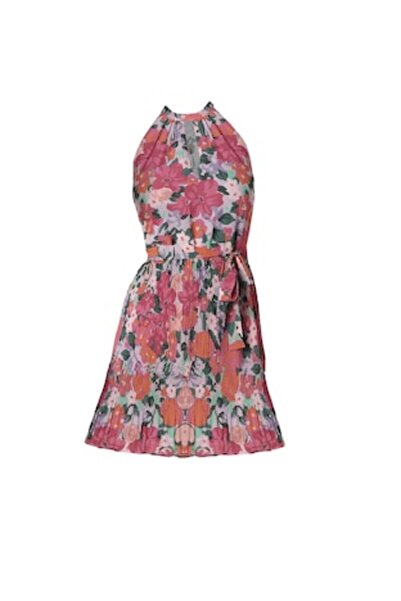 VILA Women's long dress VILA, 179904, Casual, Polyester, 38 EU, Light pink