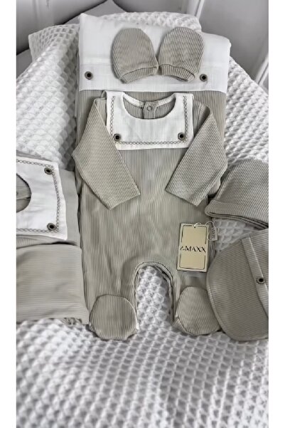 LOVE MAXX Hospital Discharge Set for Baby Boy and Girl 0-3 Months Ribbed Knit...