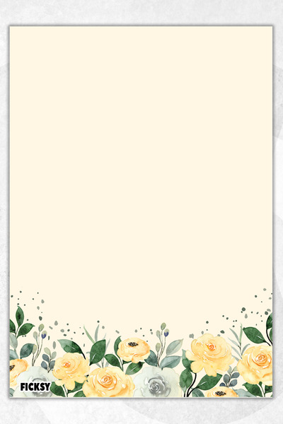 Ficksy دفتر ملاحظات A5 بدون خطوط - 50 ورقة - مذكرة - دفتر ملاحظات - ورق ملاحظات