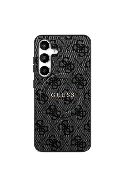 Guess Husa originala compatibila cu Samsung Galaxy S25 FE 4G Ring Classic Log...