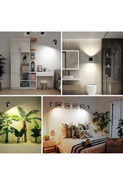 RAYTENG LED Duvar Aplikleri Işık Dokunmatik Kontrol Çift Kafa Duvar Lambası 3...