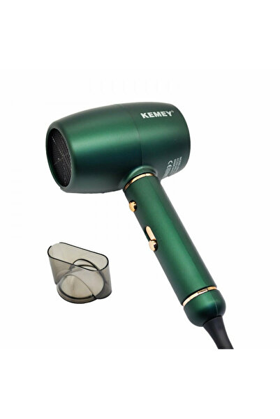 Kemei Travel Hair Dryer, 3000W Power, Ionization, 3 Heat Settings, 2 Speeds, Compact