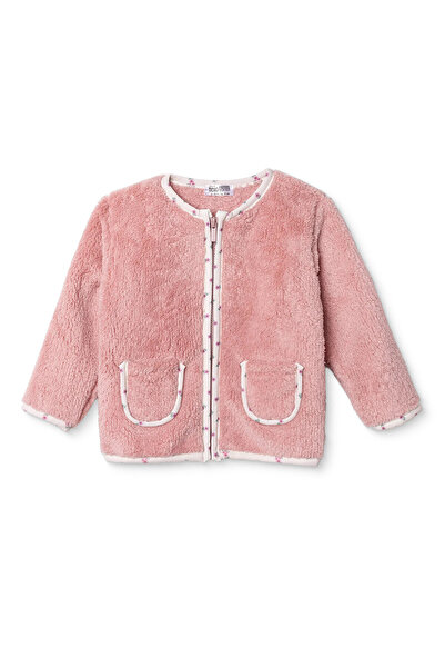 ebebek Hello Baby HelloBaby Kız Bebek Welsoft Hırka Bisiklet Yaka Uzun Kol