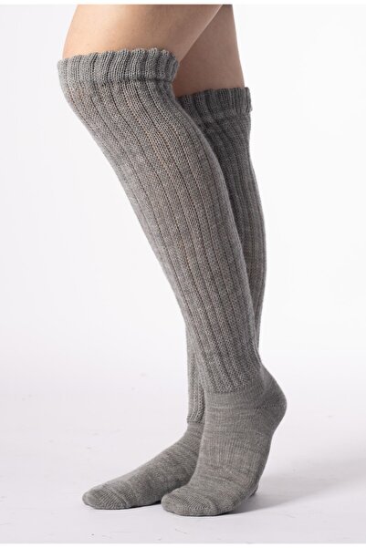 CİHO Socks Slouch Women's Leg Warmers over Knee Winter Wool Thick Soft Boot Socks