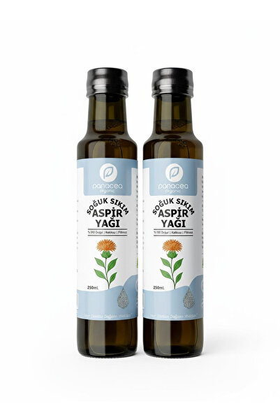 Soğuk Sıkım Aspir Yağı - %100 Saf Aspir Yağı - 250 ml x 2 adet
