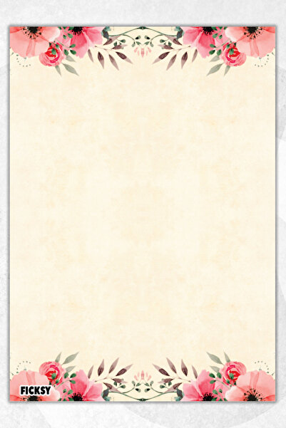 Ficksy دفتر ملاحظات A5 بدون خطوط - 50 ورقة - مذكرة - دفتر ملاحظات - ورق ملاحظات