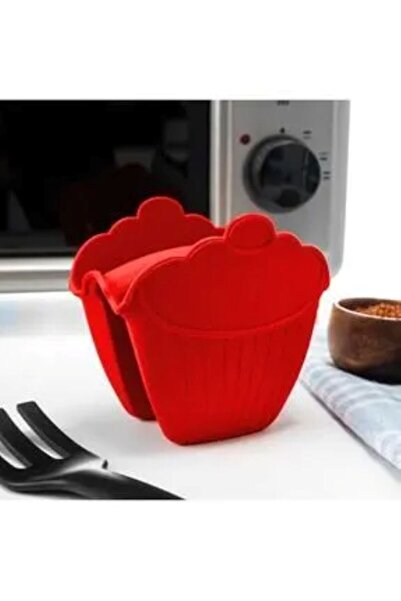 Leony 2 Pieces Silicone Heat Resistant Oven Pot Pan Tray Mitts Holding Set