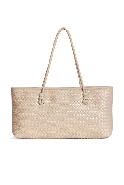 Adelina Bags Women's Braided Tote Hand and Shoulder Bag