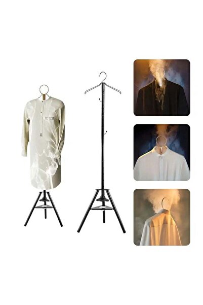 Generic Clothes Incense Burner Stand - 175cm Bakhoor Hanger (Black)