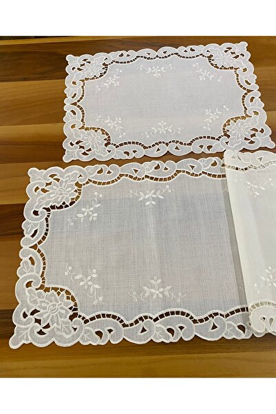 Lusso Gardenya Delik İşi 1 Adet Runner ve 6 Adet Amerikan Servis