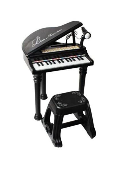 Bontempi Toy Piano with Stool & Microphone