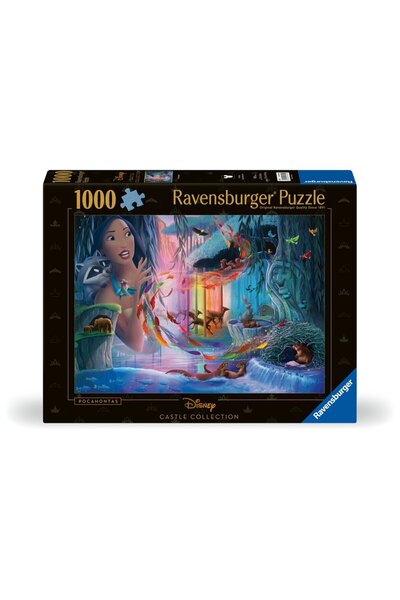 RAVENSBURGER - Puzzle colectia de castele Disney Pocahontas 1000 piese