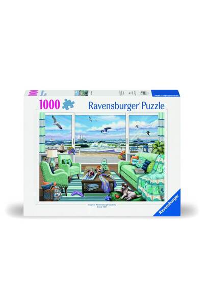 RAVENSBURGER - Beach view puzzle 1000 pieces new design
