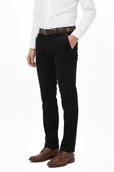 LAVETTO Men's Winter Velvet Trousers Classic Fit Bgl-St04828