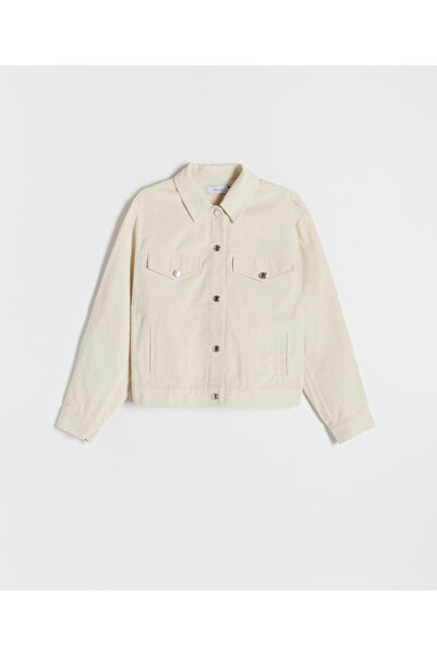 Reserved Jacket, Ecru
