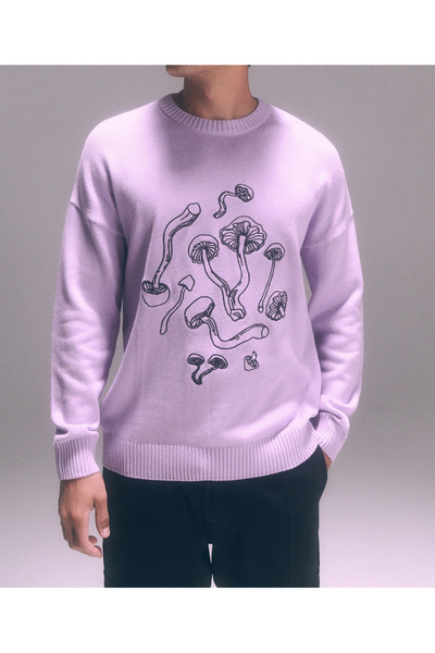 Reserved Sweater, Purple