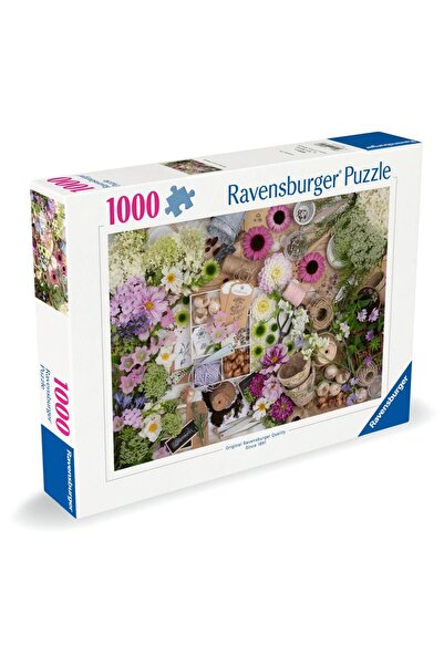 RAVENSBURGER - Puzzle for flower lovers 1000 pieces new design