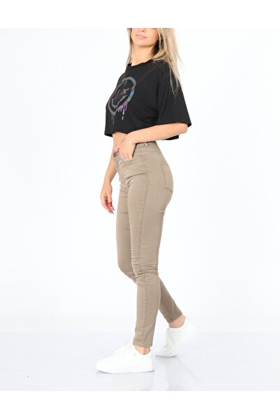 Jacqueline De Yong Jeans, Beige