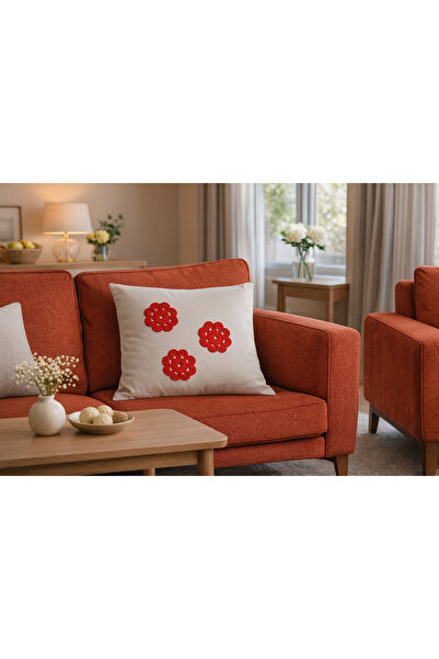 MADE BY ALİSHA Hand Knitted Decorative Cushion