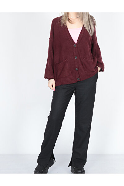 AMERICAN EAGLE Cardigan, Burgundy