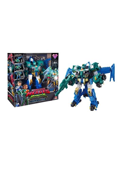 H.H.M ŞENVER TİCARET Dinoster Heroes Stego Blast Wing Dönüştürülebilir Büyük ...