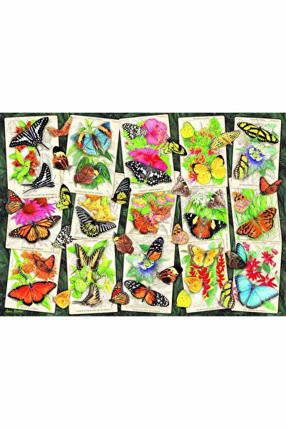 RAVENSBURGER - Tropical butterflies puzzle 1000 pieces