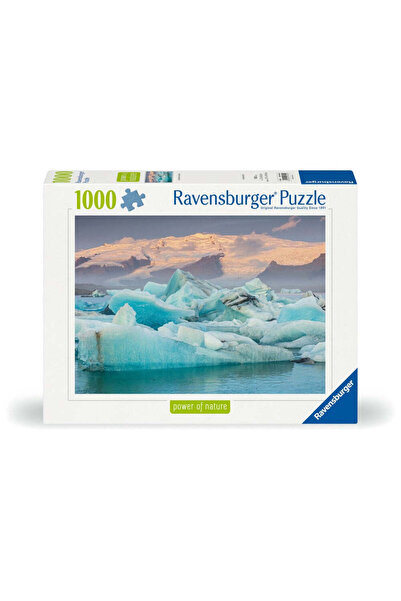 RAVENSBURGER - Puzzle power of nature Jokulsarlon glacial lake in Iceland 1000 pieces