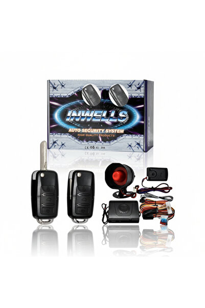 Inwells Sustalı Kumandalı Oto Alarm Seti