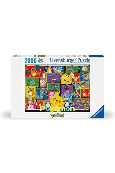 RAVENSBURGER - Pokemon puzzle 2000 pieces