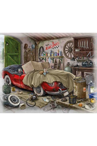 RAVENSBURGER Exit Garage Puzzle, 99 Pieces