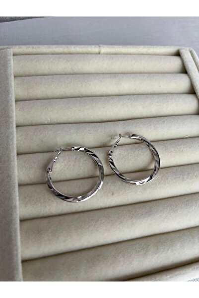 ZRN AKSESUAR Xuping Quality Stylish Trend Style Stylish Earrings Silver Color