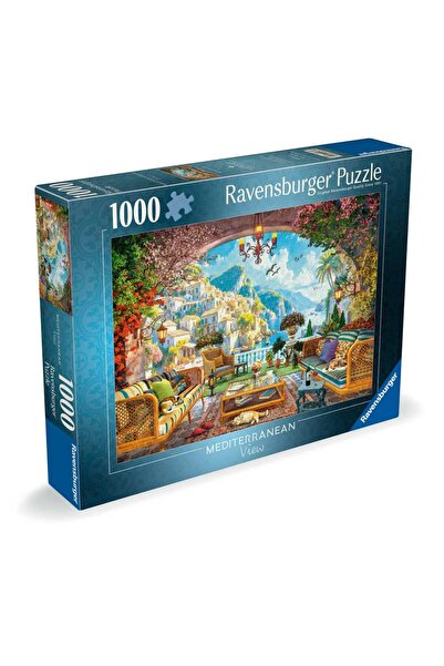 RAVENSBURGER - Mediterranean terrace puzzle 1000 pieces