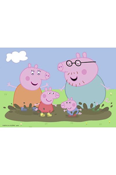 RAVENSBURGER Puzzle Peppa Pig, 2X24 Piese
