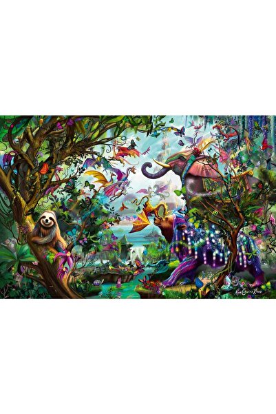RAVENSBURGER - Tropical animals puzzle 4000 pieces