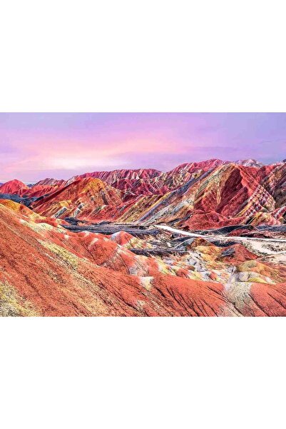 RAVENSBURGER Rainbow Mountains Puzzle, 1000 Pieces