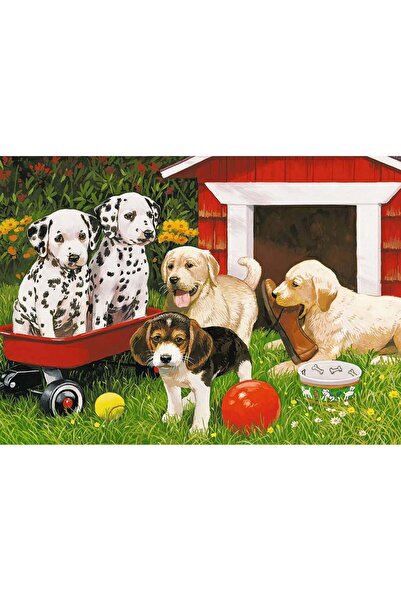 RAVENSBURGER Puzzle Petrecerea Cateilor, 60 Piese