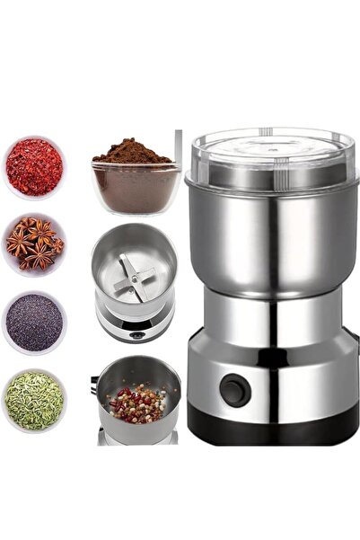 Zet Electric Grinder 150W, Stainless Steel, For Coffee, Spices, Nuts +ZET Gift