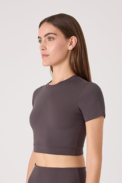 UP&FIT Comfort Crop Smoked