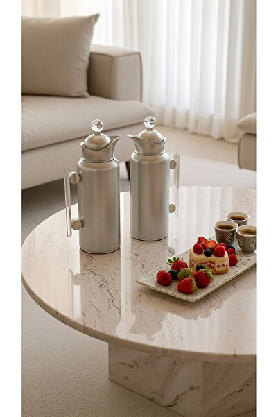 Generic 1 liter/700 ml tea and coffee thermos set