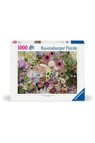 RAVENSBURGER - Puzzle for flower lovers 1000 pieces new design