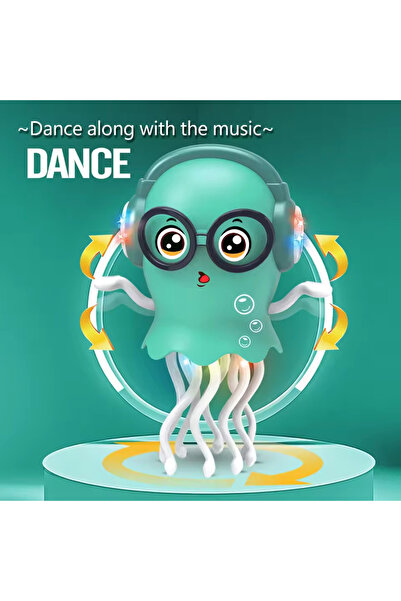 Twist Dancing Jellyfish Interactive Toy – Music, Light and 3D Movements
