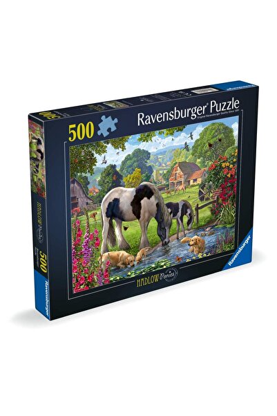RAVENSBURGER - Hadlow Ponies Puzzle 500 pieces