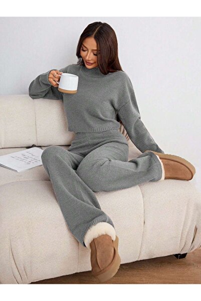 DEHA textile طقم تريكو ناعم الملمس